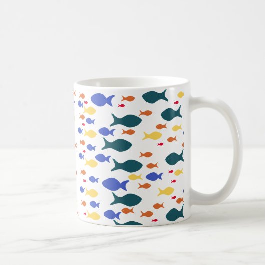Fish Classic White Tasse (Rechts)