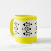 Fish Coffee Mug Tasse (Vorderseite Links)