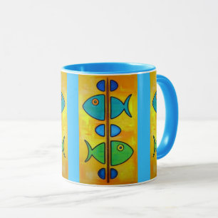 Fish Coffee Mug Tasse