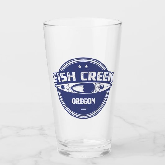 Fish Creek Oregon Kayak Glas (Vorderseite)