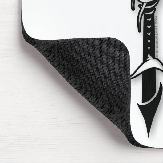 Fish-Cross_Shadow Mousepad (Ecke)