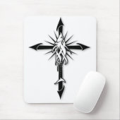 Fish-Cross_Shadow Mousepad (Mit Mouse)