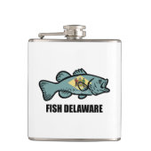 Fish Delaware Flachmann (Vorderseite)