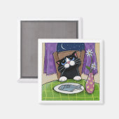 Fish Dish Magnet (Vorderseite/Rückseite)