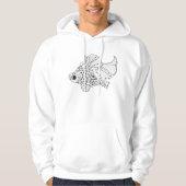 Fish Doodle Hoodie (Vorderseite)