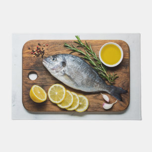Fish Dorado Fußmatte