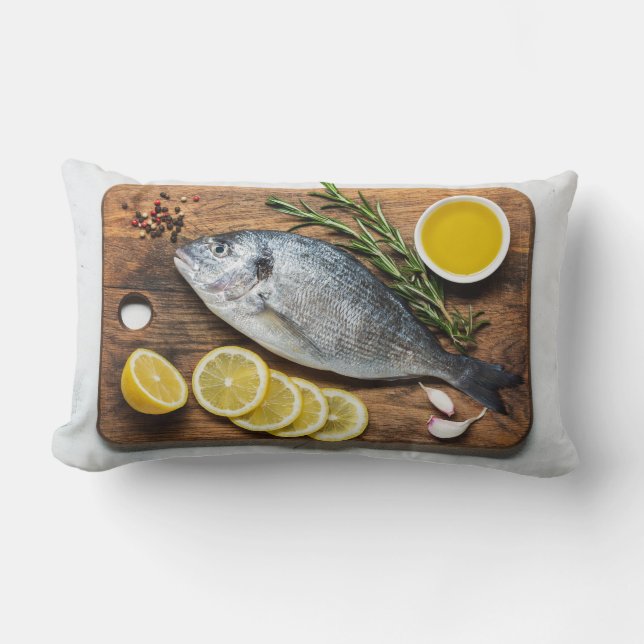 Fish Dorado Lendenkissen (Vorderseite)