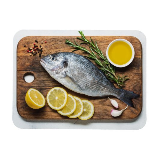 Fish Dorado Magnet (Horizontal)