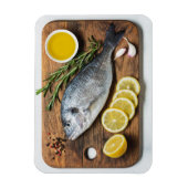 Fish Dorado Magnet (Vertikal)