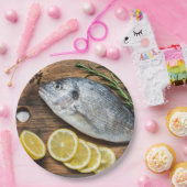 Fish Dorado Pappteller (Party)