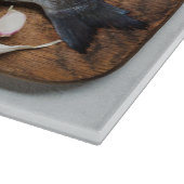 Fish Dorado Schneidebrett (Ecke)