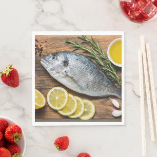 Fish Dorado Serviette
