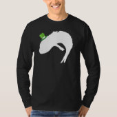 Fish Dragon Leprechaun Irish St Patrick Day T-Shirt (Vorderseite)