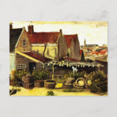 Fish Drying Barn by Vincent van Gogh Postkarte (Vorderseite)