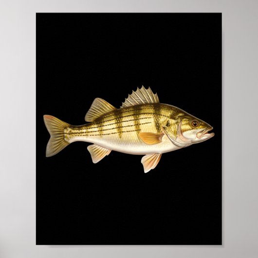 Fish Ed B Er Fishing Art For Anglers  Poster (Vorne)
