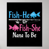 Fish-er oder Fish-sie Oma wird das Geschlecht des  Poster (Vorne)