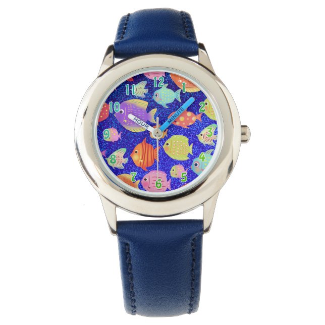 Fish eWatch Armbanduhr (Vorderseite)