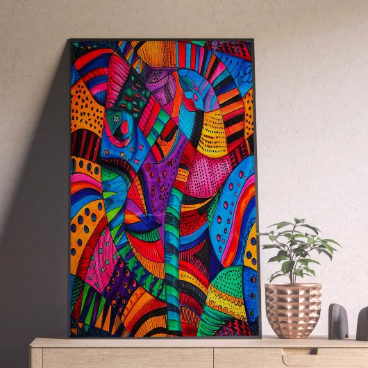 Fish Eye Zen Decoupage Seidenpapier