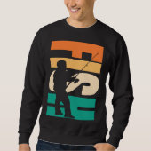 FISH Fisher silhouette Sweatshirt (Vorderseite)