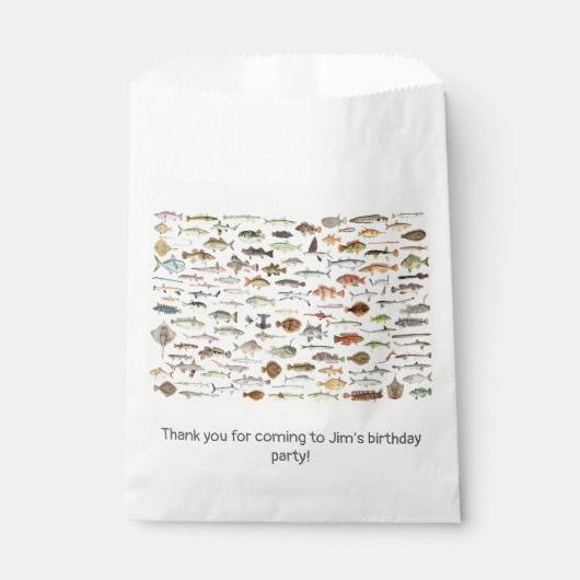 Fish Fishing Geschenktütchen (Vorderseite)