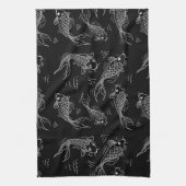 fish fishmonger seafood caviar cuts geschirrtuch (Vertikal)