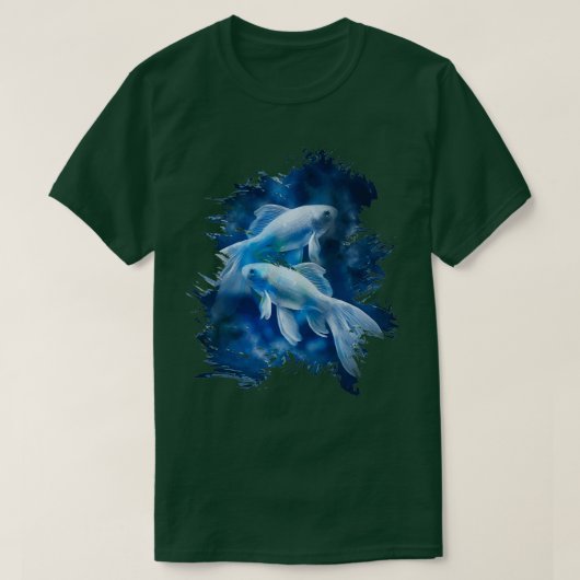 fish flower T-Shirt (Design vorne)