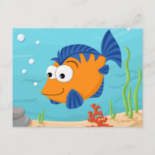 Fish for Kids Postkarte