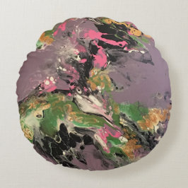 Fish Fry Round Pillow Rundes Kissen