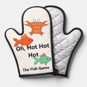 Fish Game Oven Mitt Ofenhandschuh (Vorderseite/Rückseite)
