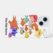 Fish Game Phone Case iPhone 15 Hülle (Rückseite (Horizontal))