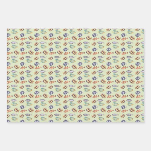 Fish Geschenkpapier Set (Vorderseite 2)