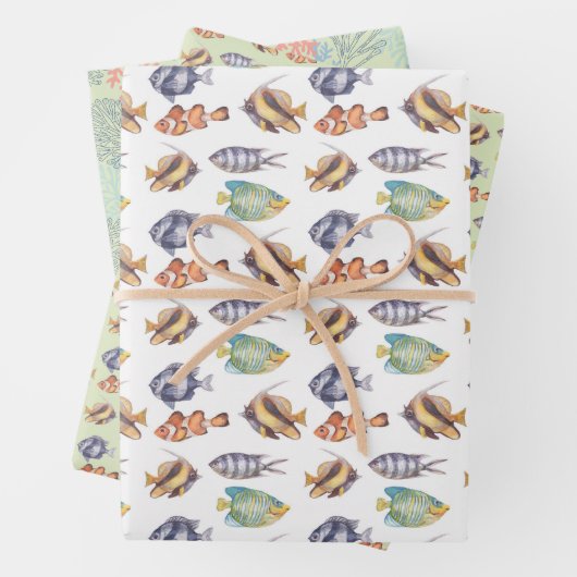 Fish Geschenkpapier Set (Beispiel)