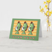 fish guts karte (Gelbe Blume)