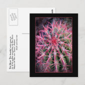 Fish Hook Postkarte (Vorne/Hinten)