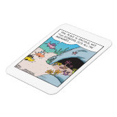 Fish house hunting with all the anemones Magnet  (Linke Seite)