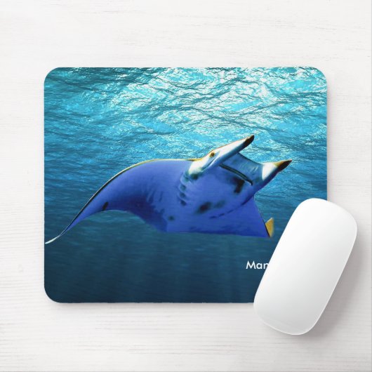 Fish Image for Mouse-pad Mousepad (Mit Mouse)