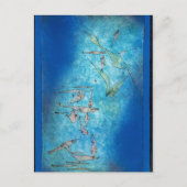 Fish Image von Paul Klee Postkarte (Vorderseite)