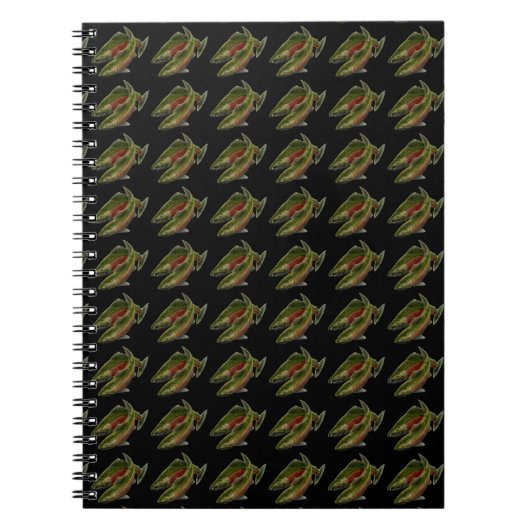 Fish Journal Custom Lmon Fish Art Notebook Notizblock (Vorderseite)