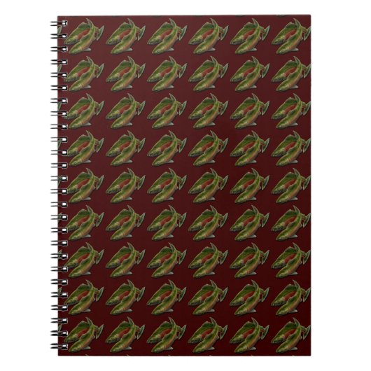 Fish Journal Custom Lmon Fish Art Notebook Notizblock (Vorderseite)