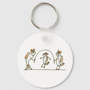 Fish Jumping Rope Schlüsselanhänger