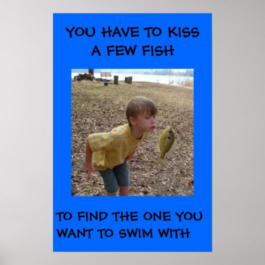 FISH KISS POSTER (Vorne)