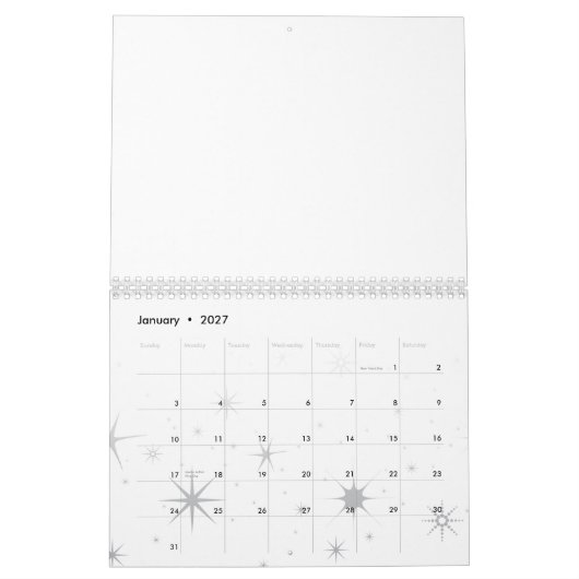 Fish Koi Calendar Kalender (Jan 2027)