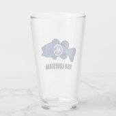 Fish Louisiana Glas (Rückseite)