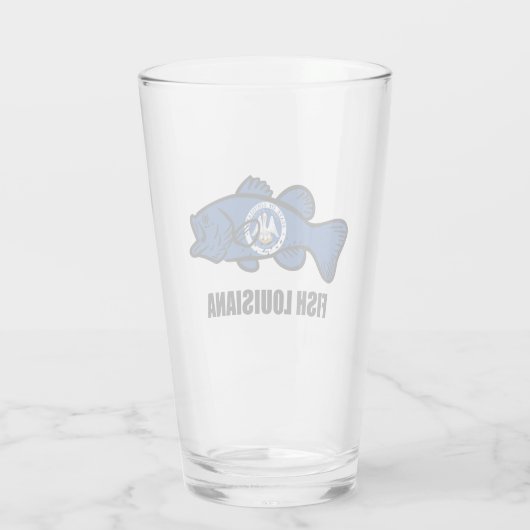 Fish Louisiana Glas (Rückseite)