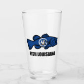 Fish Louisiana Glas (Vorderseite)