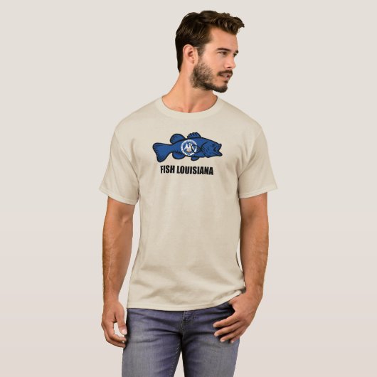 Fish Louisiana T-Shirt (Vorne ganz)