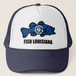 Fish Louisiana Truckerkappe