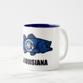 Fish Louisiana Zweifarbige Tasse (VorderseiteRechts)