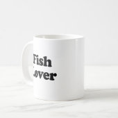 Fish Lover Kaffeetasse (Vorderseite Links)
