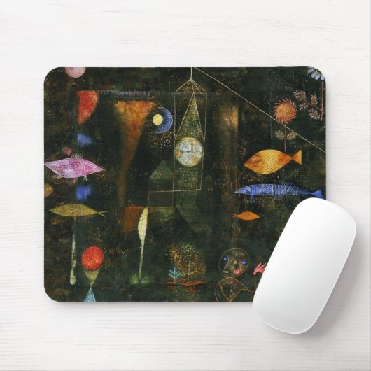 Fish Magic, 1925 von Paul Klee Mousepad (Mit Mouse)